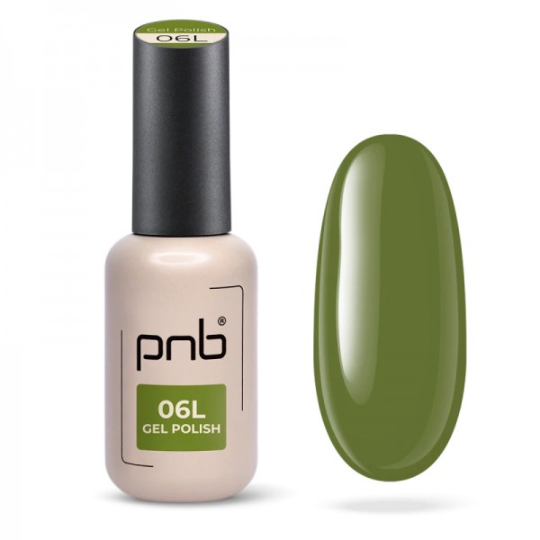 Гел лак PNB 8 мл 06L Quiet Olive
